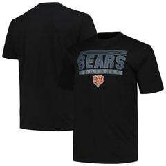 Chicago Bears Big & Tall Pop T-Shirt - Black sale