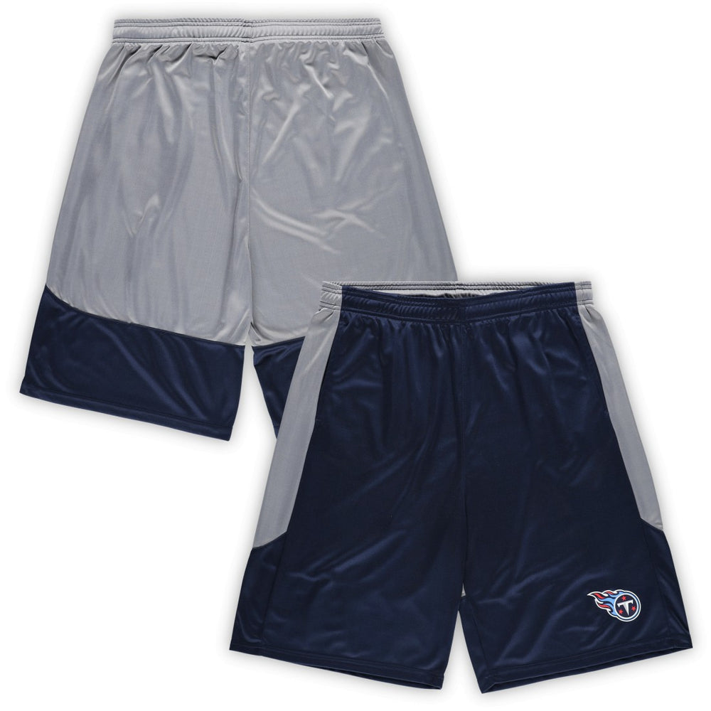 Tennessee Titans Big & Tall Team Logo Shorts - Navy on sale