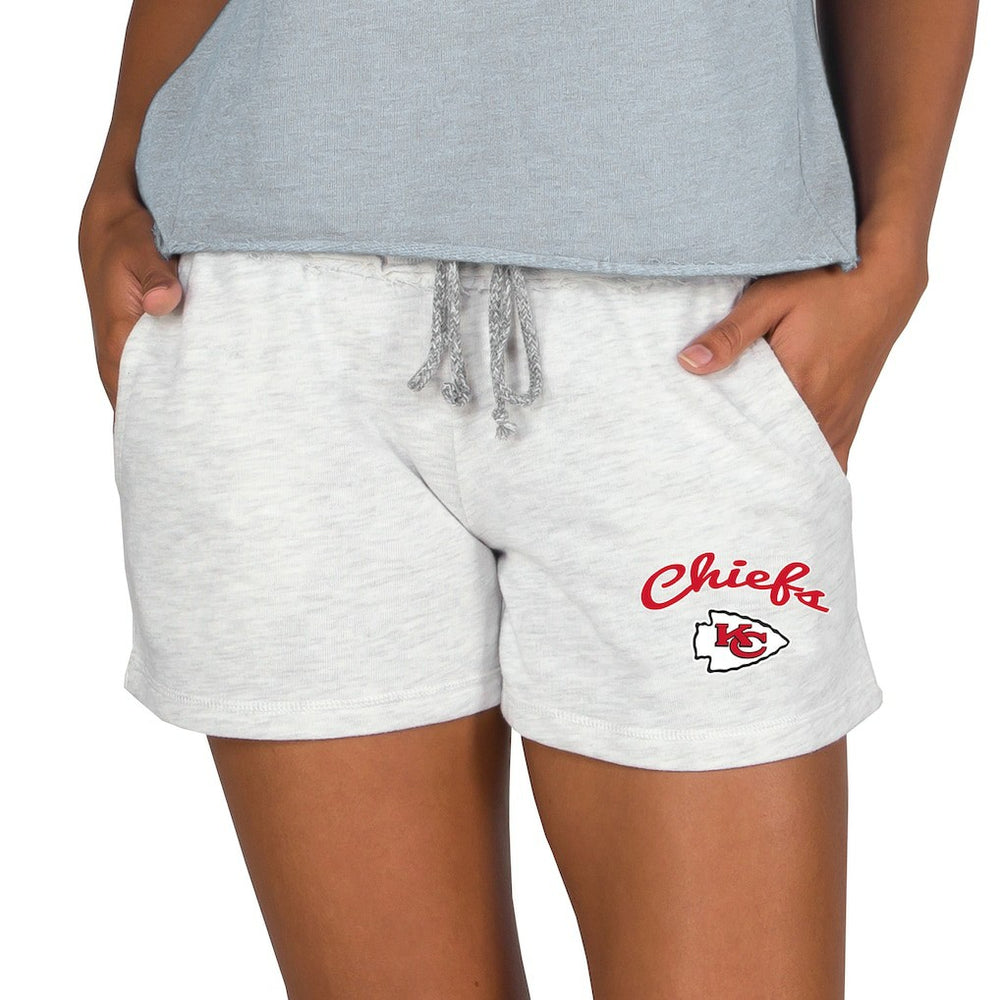 Kansas City Chiefs Concepts Sport Women's Mainstream Terry Lounge Shorts - Oatmeal sale