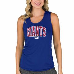 New York Giants Concepts Sport Women's Marathon Racer Back Tank Top - Royal online