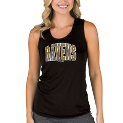 Baltimore Ravens Concepts Sport Women's Marathon Racer Back Tank Top - Black outlet