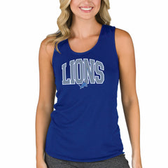 Detroit Lions Concepts Sport Women's Marathon Racer Back Tank Top - Blue outlet