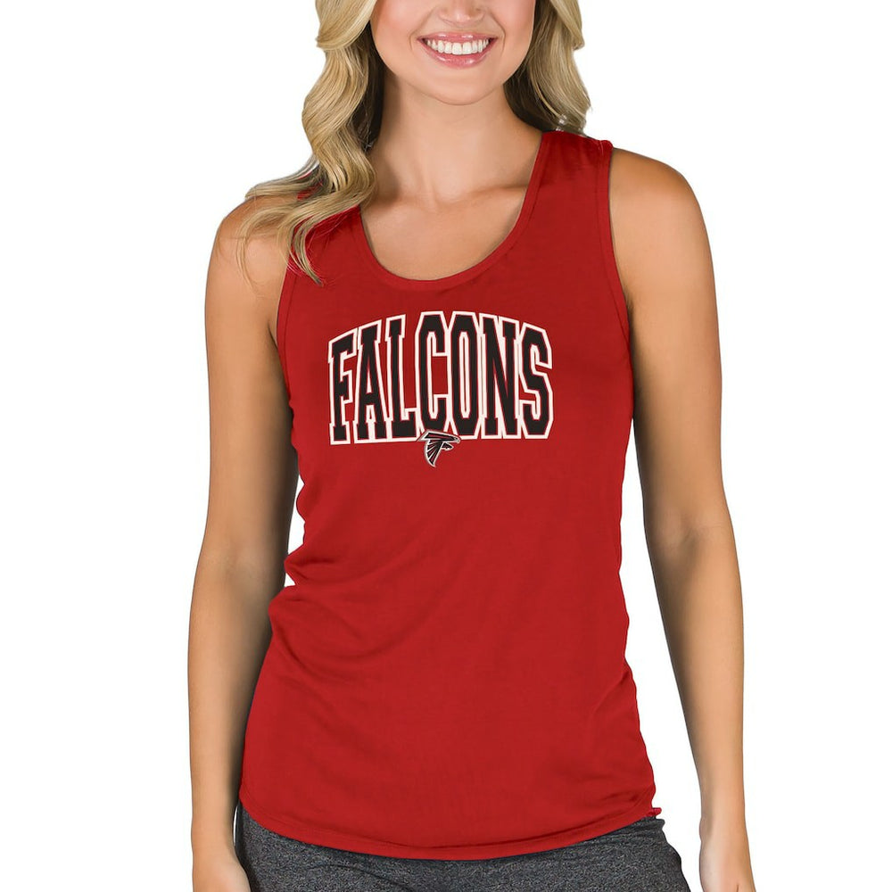 Atlanta Falcons Concepts Sport Women's Marathon Racer Back Tank Top - Red sale
