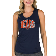 Chicago Bears Concepts Sport Women's Marathon Racer Back Tank Top - Navy outlet