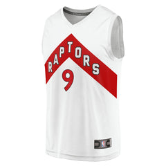 RJ Barrett Toronto Raptors Fast Break Player Jersey - Association Edition - White | Fanatics shop