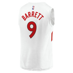 RJ Barrett Toronto Raptors Youth Fast Break Player Jersey - Association Edition - White | Fanatics outlet