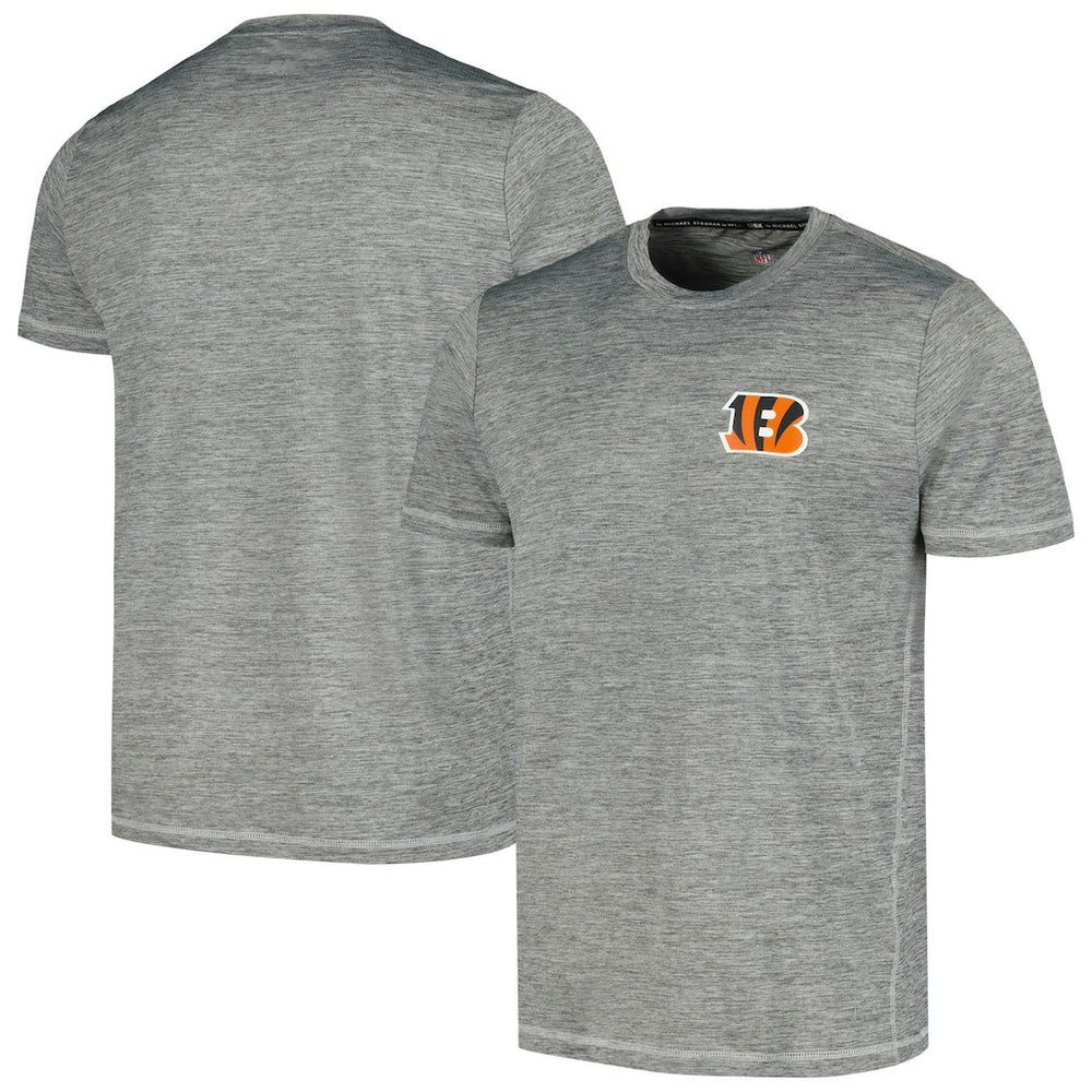 Cincinnati Bengals MSX by Michael Strahan Motion Space-Dye T-Shirt - Black outlet