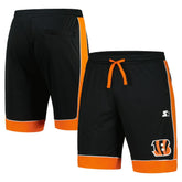 Cincinnati Bengals Starter Fan Favorite Fashion Shorts - Black/Orange discount