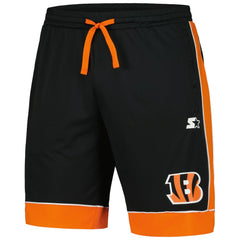 Cincinnati Bengals Starter Fan Favorite Fashion Shorts - Black/Orange discount