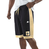 New Orleans Saints Starter Vintage Fan Favorite Shorts - Black/Gold online