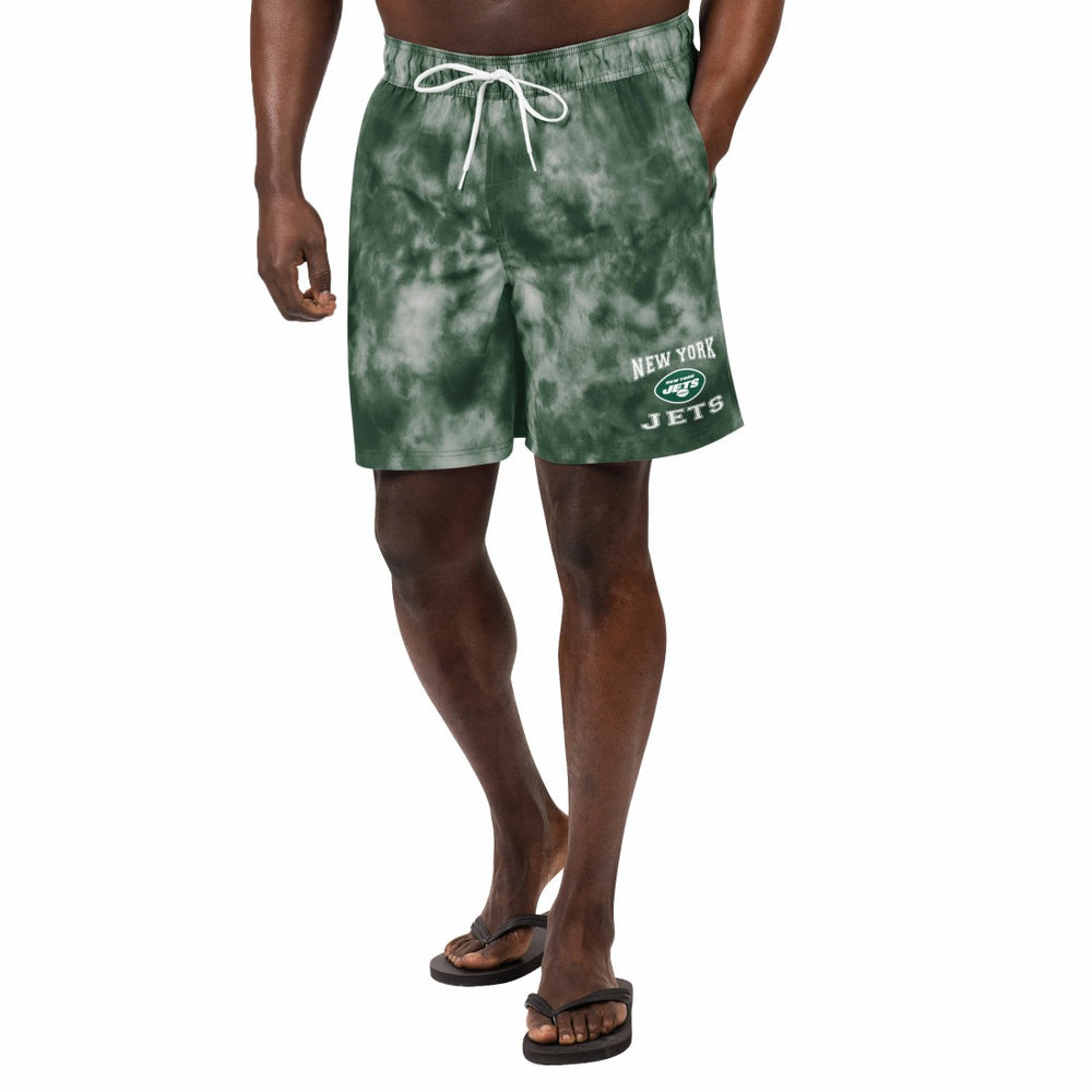 New York Jets G-III Sports by Carl Banks Change Up Volley Swim Trunks - Green online