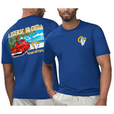 Los Angeles Rams Margaritaville Licensed to Chill T-Shirt - Royal online