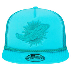 New Era Miami Dolphins Aqua Active Tone Golfer Snapback Hat outlet
