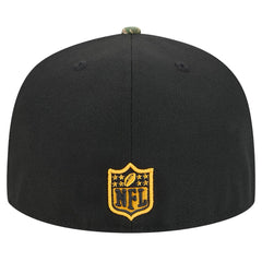 New Era Pittsburgh Steelers Black Active Two-Tone Camo 59FIFTY Fitted Hat outlet