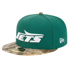 New Era New York Jets Green Active Two-Tone Camo 59FIFTY Fitted Hat outlet