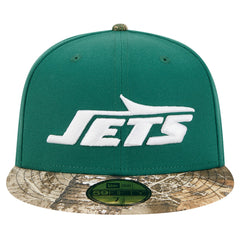 New Era New York Jets Green Active Two-Tone Camo 59FIFTY Fitted Hat outlet