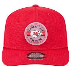 Kansas City Chiefs New Era Adventure Patched 9SEVENTY Stretch-Snap Adjustable Hat - Red for sale