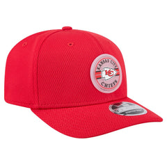 Kansas City Chiefs New Era Adventure Patched 9SEVENTY Stretch-Snap Adjustable Hat - Red for sale