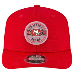 San Francisco 49ers New Era Adventure Patched 9SEVENTY Stretch-Snap Adjustable Hat - Scarlet on sale