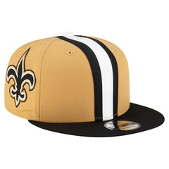 New Orleans Saints New Era Helmet 9FIFTY Snapback Hat - Gold outlet