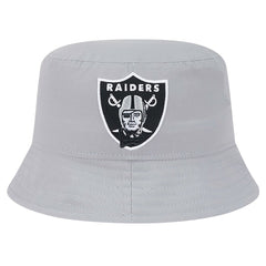Las Vegas Raiders New Era Helmet Bucket Hat - Gray for sale