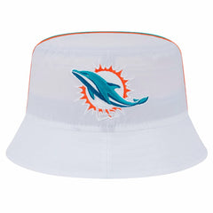 Miami Dolphins New Era Helmet Bucket Hat - White online