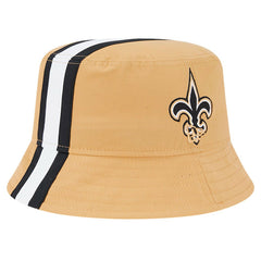 New Orleans Saints New Era Helmet Bucket Hat - Gold outlet