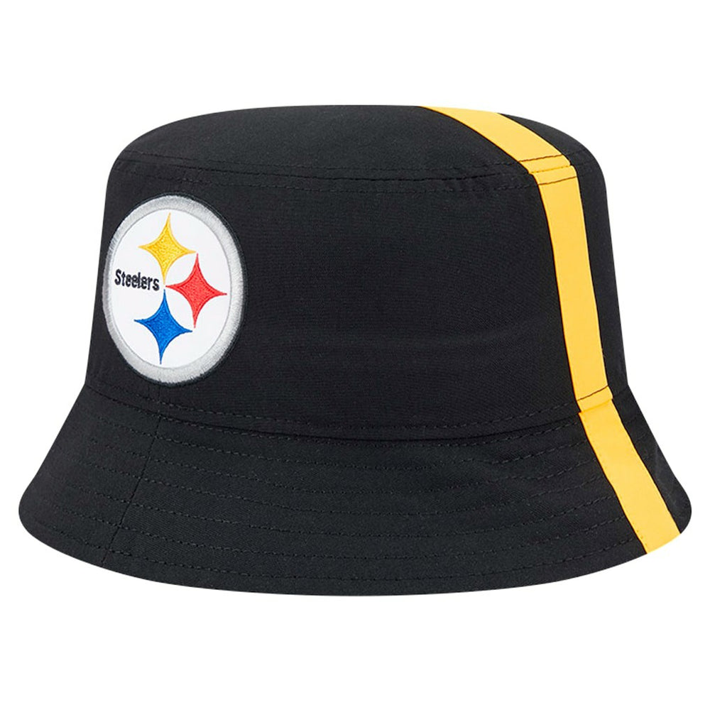 Pittsburgh Steelers New Era Helmet Bucket Hat - Black for sale