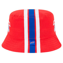 Buffalo Bills New Era Helmet Bucket Hat - Red for sale