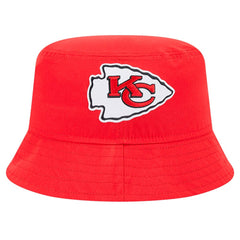 Kansas City Chiefs New Era Helmet Bucket Hat - Red outlet