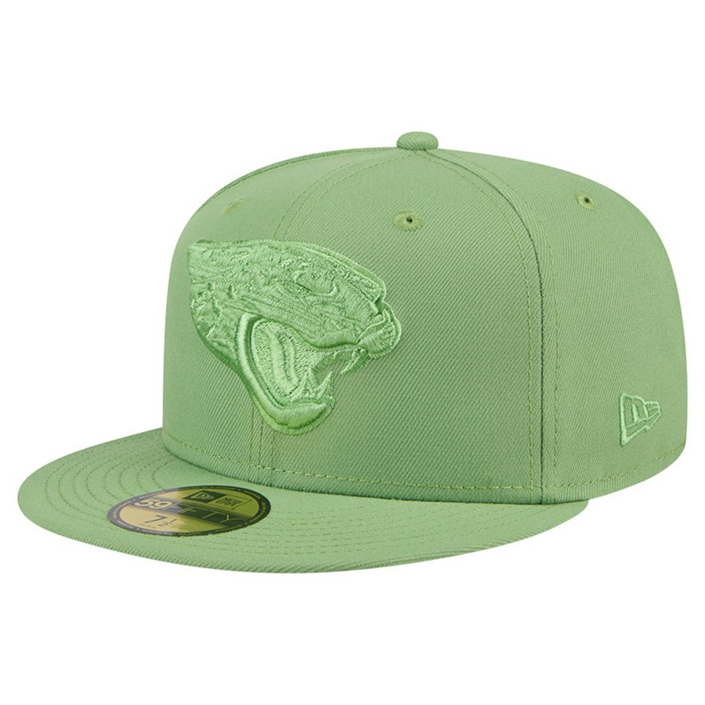 Jacksonville Jaguars New Era Color Pack 59FIFTY Fitted Hat - Green on sale