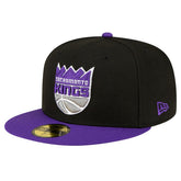 Sacramento Kings 2-Tone 59FIFTY Fitted Hat - Black/Purple | New Era for sale