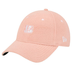 Cincinnati Bengals New Era Women's Cozy Sherpa 9FORTY Adjustable Hat - Light Pink for sale