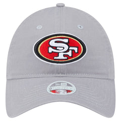 San Francisco 49ers New Era Women's Main 9TWENTY Adjustable Hat - Gray cheap
