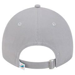 Miami Dolphins New Era Women's Main 9TWENTY Adjustable Hat - Gray for sale