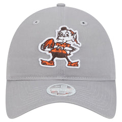 Cleveland Browns New Era Women's Main 9TWENTY Adjustable Hat - Gray for sale
