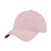 New Orleans Saints New Era Women's Main 9TWENTY Adjustable Hat Main 9TWENTY Adjustable Hat - Light Pink on sale