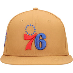 Philadelphia 76ers Color Pack 9FIFTY Snapback Hat - Tan | New Era cheap