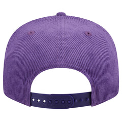 Los Angeles Lakers Throwback Display Corduroy 9FIFTY Snapback Hat - Purple | New Era cheap