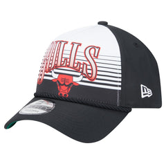 Chicago Bulls Black Throwback Gradient A-Frame 9FORTY Adjustable Hat | New Era online