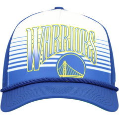 Golden State Warriors Royal Throwback Gradient A-Frame 9FORTY Adjustable Hat | New Era on sale