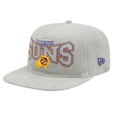 Phoenix Suns Throwback Corduroy Golfer Snapback Hat - Gray | New Era sale