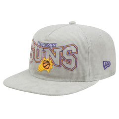 Phoenix Suns Throwback Corduroy Golfer Snapback Hat - Gray | New Era sale
