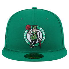 Boston Celtics Throwback Pennant 59FIFTY Fitted Hat - Kelly Green | New Era sale