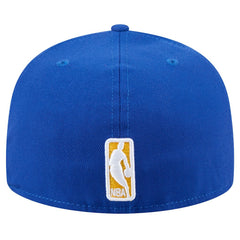 Golden State Warriors Throwback Pennant 59FIFTY Fitted Hat sale - Royal | New Era shop