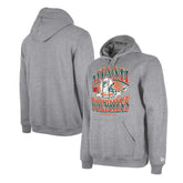 Miami Dolphins New Era Retro Pullover Hoodie - Heather Gray discount