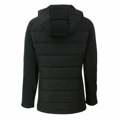 Green Bay Packers Cutter & Buck Women's Evoke PrimaLoft Hybrid Eco Softshell Recycled Full-Zip Hooded Jacket - Black cheap