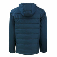 Denver Broncos Cutter & Buck Evoke PrimaLoft Hybrid Eco Softshell Recycled Full-Zip Hooded Jacket - Navy outlet