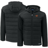 Washington Commanders Cutter & Buck Evoke PrimaLoft Hybrid Eco Softshell Recycled Full-Zip Hooded Jacket - Black discount