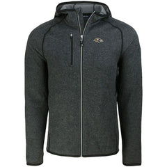 Baltimore Ravens Cutter & Buck Mainsail Full-Zip Hooded Jacket - Heather Charcoal on sale